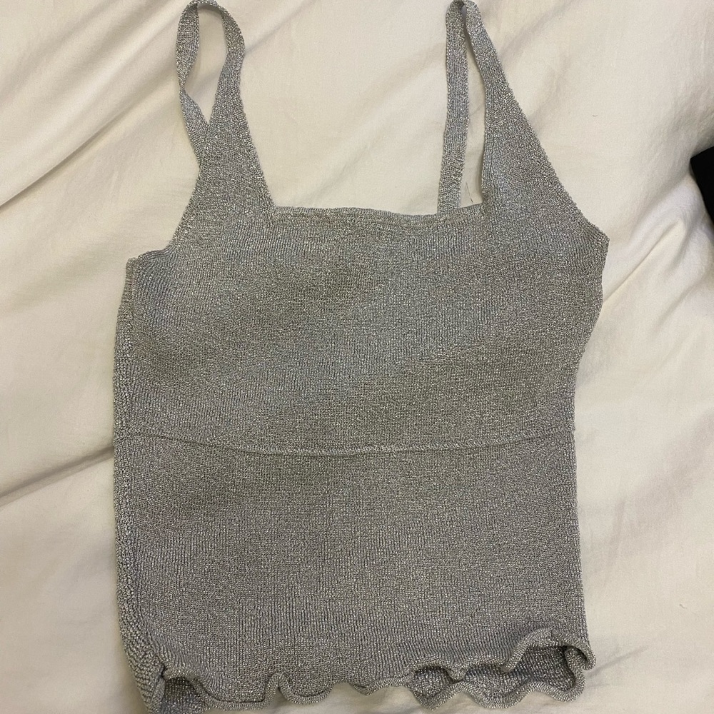 ASOS Silver Tank Top